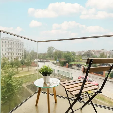Eleganckie Studia Wyspa Slodowa By Renters 아파트 브로츠와프