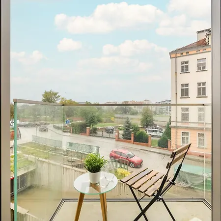 Eleganckie Studia Wyspa Slodowa By Renters 아파트 *