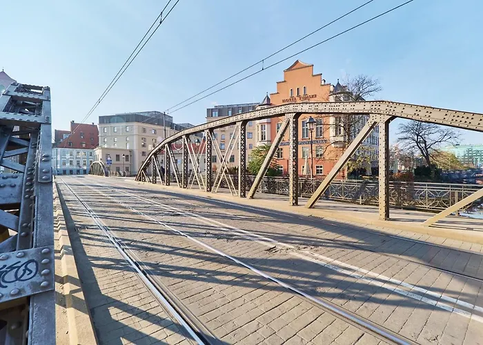 Eleganckie Studia Wyspa Slodowa By Renters شقة فروتسواف