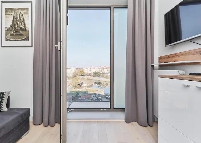 Апартаменты Eleganckie Studia Wyspa Slodowa By Renters *